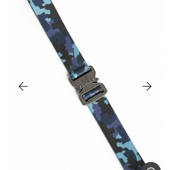 Blackmilk Blue Camo Utility Buckle Belt - Picture 4 of 6